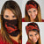 Polynesian Shaka Map Hawaii Bandana 3 - Pack - Orange - Polynesian Pride