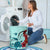 Sea Turtle Hibiscus Laundry Basket AH - Polynesian Pride