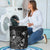Papua New Guinea Laundry Basket - Polynesian Turtle Hibiscus Black - Polynesian Pride