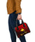 Papua New Guinea Custom Personalised Shoulder Handbag - Raggiana Bird of Paradise Polynesian Patterns - Polynesian Pride