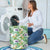 Tropical Orange Orchids Strelitzia Monstera Hawaii Laundry Basket - Polynesian Pride