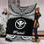 Hawaii Polynesian Premium Blanket - Hawaii Pride White Version - Polynesian Pride