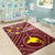 Papua New Guinea Area Rug - Flag With Polynesian Patterns (Red) - Polynesian Pride
