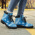 Yap Leather Boots - Polynesian Flag Chief Version - Polynesian Pride