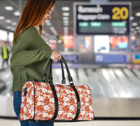 Hibiscus Flower Pattern Hawaii Travel Bag - Polynesian Pride