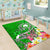 Pohnpei Area Rug - Turtle Plumeria (Green) - Polynesian Pride