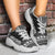American Samoa Chunky Sneakers - Polynesian Chief Black Version - Polynesian Pride