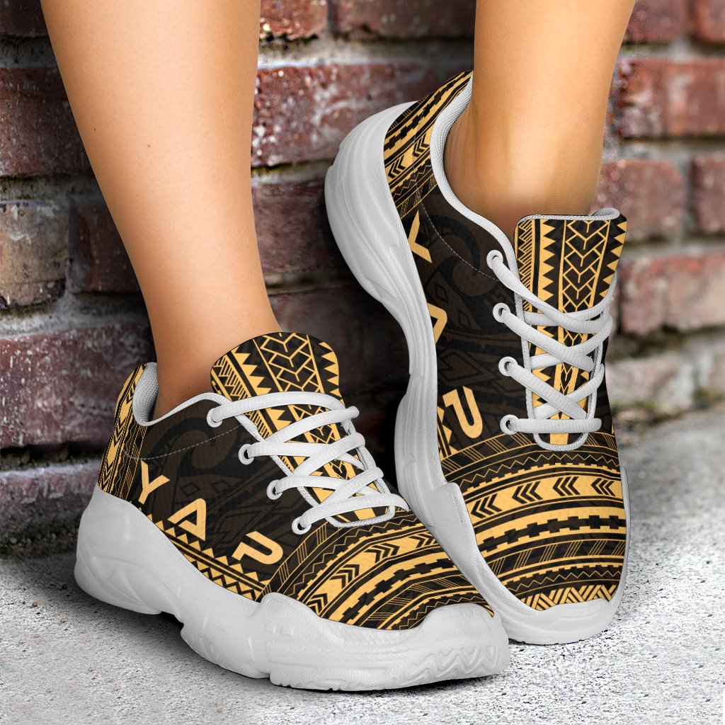 Yap Chunky Sneakers - Polynesian Chief Gold Version - Polynesian Pride