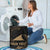 Tokelau Polynesian Custom Personalised Laundry Basket - Gold Tribal Wave - Polynesian Pride