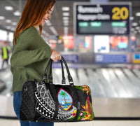 Guam Travel Bag - Seal Spiral Polynesian Patterns - Polynesian Pride