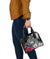 American Samoa Shoulder Handbag - Turtle Plumeria Banana Leaf - Polynesian Pride