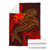 Papua New Guinea Premium Blanket - Red Shark Polynesian Tattoo - Polynesian Pride