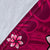 Samoa Custom Personalised Premium Blanket - Turtle Plumeria (Pink) - Polynesian Pride