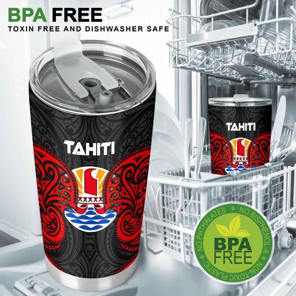 Tahiti Polynesian Tumbler - Tahiti Spirit Red - Polynesian Pride
