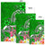 Pohnpei Area Rug - Turtle Plumeria (Green) - Polynesian Pride