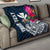 Polynesian Hawaii Custom Personalised Premium Quilt - Summer Vibes Blue - Polynesian Pride