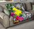 Palau Premium Quilt White - Turtle Plumeria Banana Leaf - Polynesian Pride