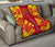 Papua New Guinea Premium Quilt - Papua New Guinea Coat Of Arsms Polynesian Yellow Tattoo - Polynesian Pride