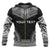 Tonga Polynesian Chief Custom Zip up Hoodie Black Version - Polynesian Pride