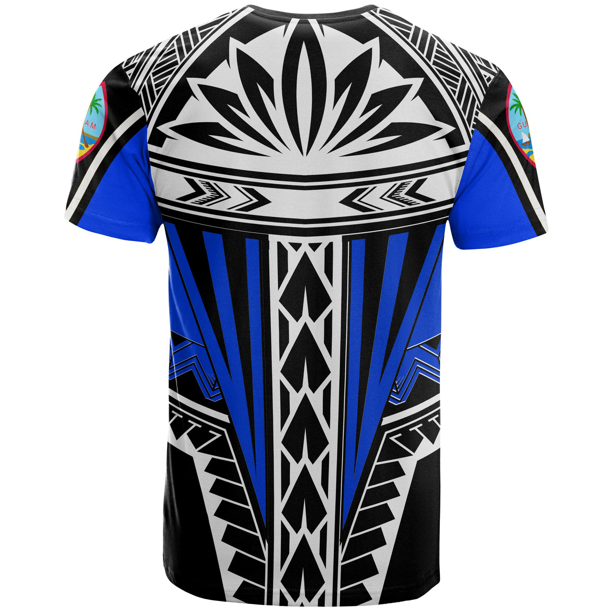 Guam T Shirt Its In My DNA Blue Color - Polynesian Pride