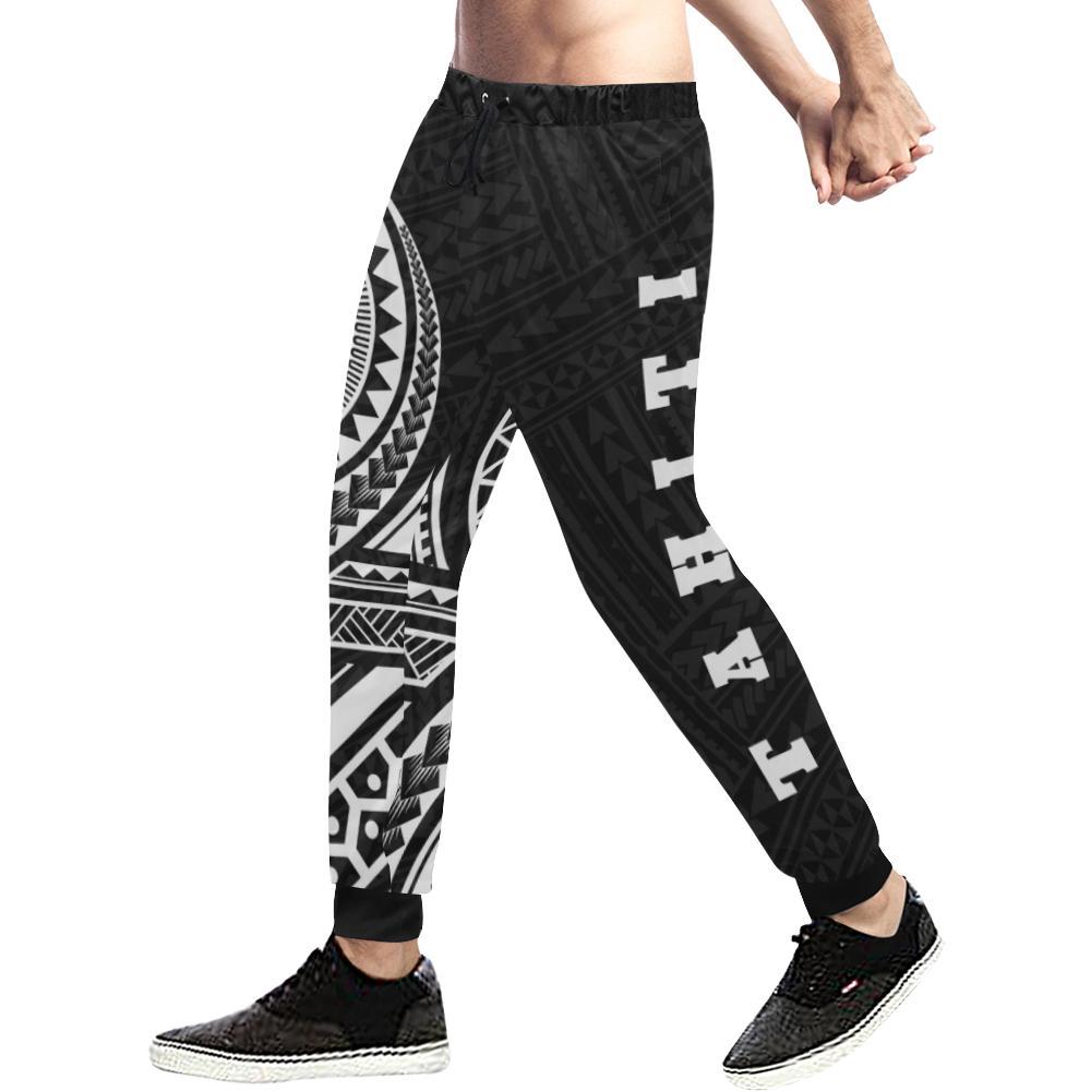 Tahiti Rising Sweatpants (White) A16 - Polynesian Pride