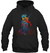 Hawaii Pele Mauna Kea Hoodie Unisex Black - Polynesian Pride