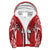 Hawaii - Kahuku High Sherpa Hoodie AH Red - Polynesian Pride