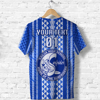Custom Hawaii Kailua High School T Shirt Surfriders Simple Style LT8 - Polynesian Pride