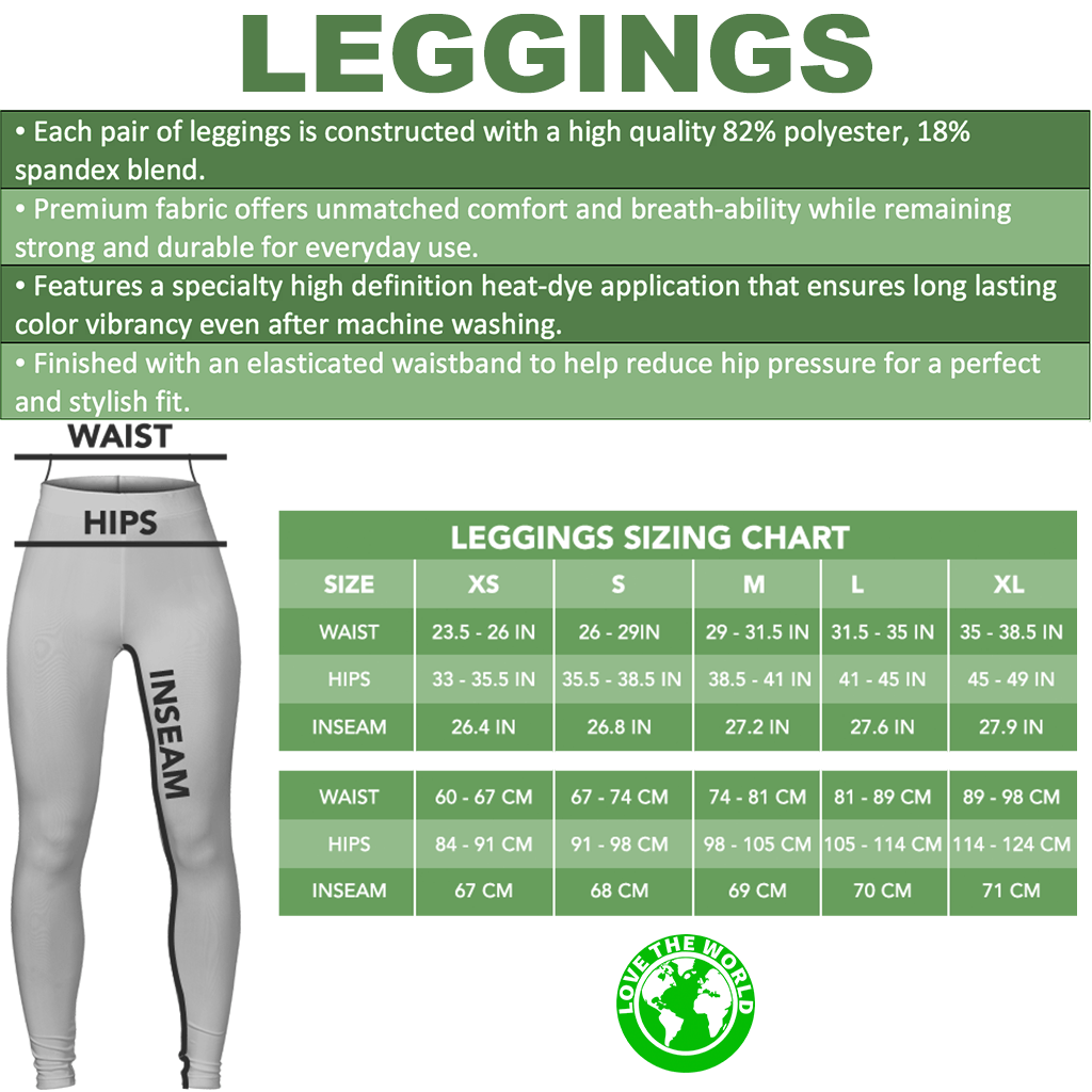 Pohnpei Special Leggings A7 - Polynesian Pride