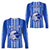 (Custom Personalised) Hawaii Kailua High School Long Sleeve Shirts Surfriders Simple Style LT8 Unisex Blue - Polynesian Pride