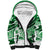 Polynesian Tribal Sherpa Hoodie Green LT6 Unisex Green - Polynesian Pride
