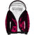 Hawaii Shaka Sign Sherpa Hoodie Pink Version LT9 Unisex Pink - Polynesian Pride