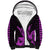 Hawaii Shaka Sign Sherpa Hoodie Purple Version LT9 Unisex Purple - Polynesian Pride