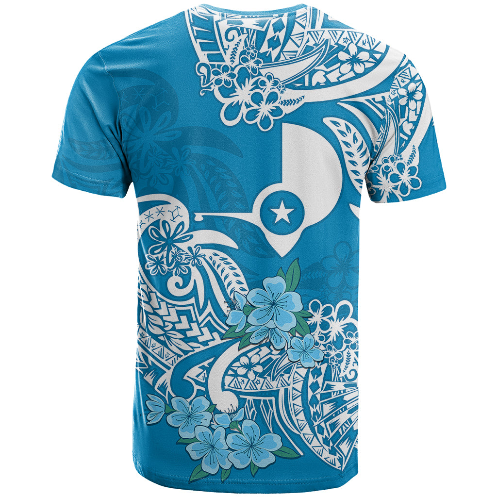 FSM Yap State T Shirt Polynesian Floral Tribal LT9 - Polynesian Pride