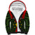 (Custom Personalised) Papua New Guinea Sherpa Hoodie Eastern Highlands Province Mix Coat Of Arms Polynesian Art LT14 Unisex Red - Polynesian Pride