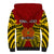 (Custom Personalised) Papua New Guinea Sherpa Hoodie Madang Province Mix Coat Of Arms Polynesian Art LT14 - Polynesian Pride