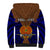 (Custom Personalised) Papua New Guinea Sherpa Hoodie Manus Province Mix Coat Of Arms Polynesian Art LT14 - Polynesian Pride