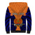 (Custom Personalised) Papua New Guinea Sherpa Hoodie New Ireland Province Mix Coat Of Arms Polynesian Art LT14 - Polynesian Pride