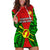 (Custom Personalised) Papua New Guinea Hoodie Dress Southern Highlands Province Mix Coat Of Arms Polynesian Art LT14 - Polynesian Pride