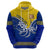 Tokelau Hoodie Tokelauan Tatau Plumeria Special Style LT14 - Polynesian Pride