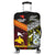 New Zealand And Papua New Guinea Luggage Cover Together - Yellow LT8 Yellow - Polynesian Pride