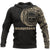 Marquesas Hoodie Marquesas Tiki Face Polynesian Tattoo Style Version 2.0 Unisex Gold - Polynesian Pride