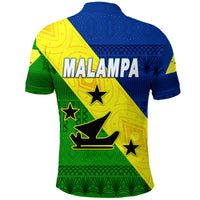 Malampa Province Polo Shirt Vanuatu Pattern Traditional Style LT8 - Polynesian Pride