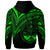 Marshall Islands Hoodie Green Color Cross Style - Polynesian Pride