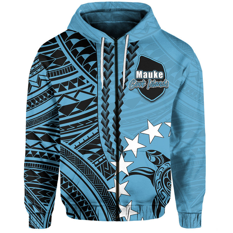 Cook Islands Mauke Polynesian Hoodie LT6 - Polynesian Pride