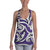 Polynesian Maori Ethnic Ornament Violet Hawaii Women's Racerback Tank Top Art - Polynesian Pride