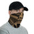 Hawaiian Bandana Kakau Kanaka Anchor Neck Gaiter - Triangle Style - AH - Gold - Polynesian Pride
