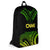 Northern Mariana Islands Polynesian Backpack - Reggae Tribal Pattern - Polynesian Pride