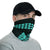 Hawaii Bandana Kakau Polynesian Anchor Neck Gaiter - Turquoise - Polynesian Pride