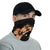Hawaiian Bandana - Hawaii Hibiscus Map On The Moon Orange Neck Gaiter - Polynesian Pride